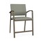 Lesro Newport Wide Hip Chair Metal Frame, Bronze, OH Eucalyptus Upholstery NP1261 - alternate 1